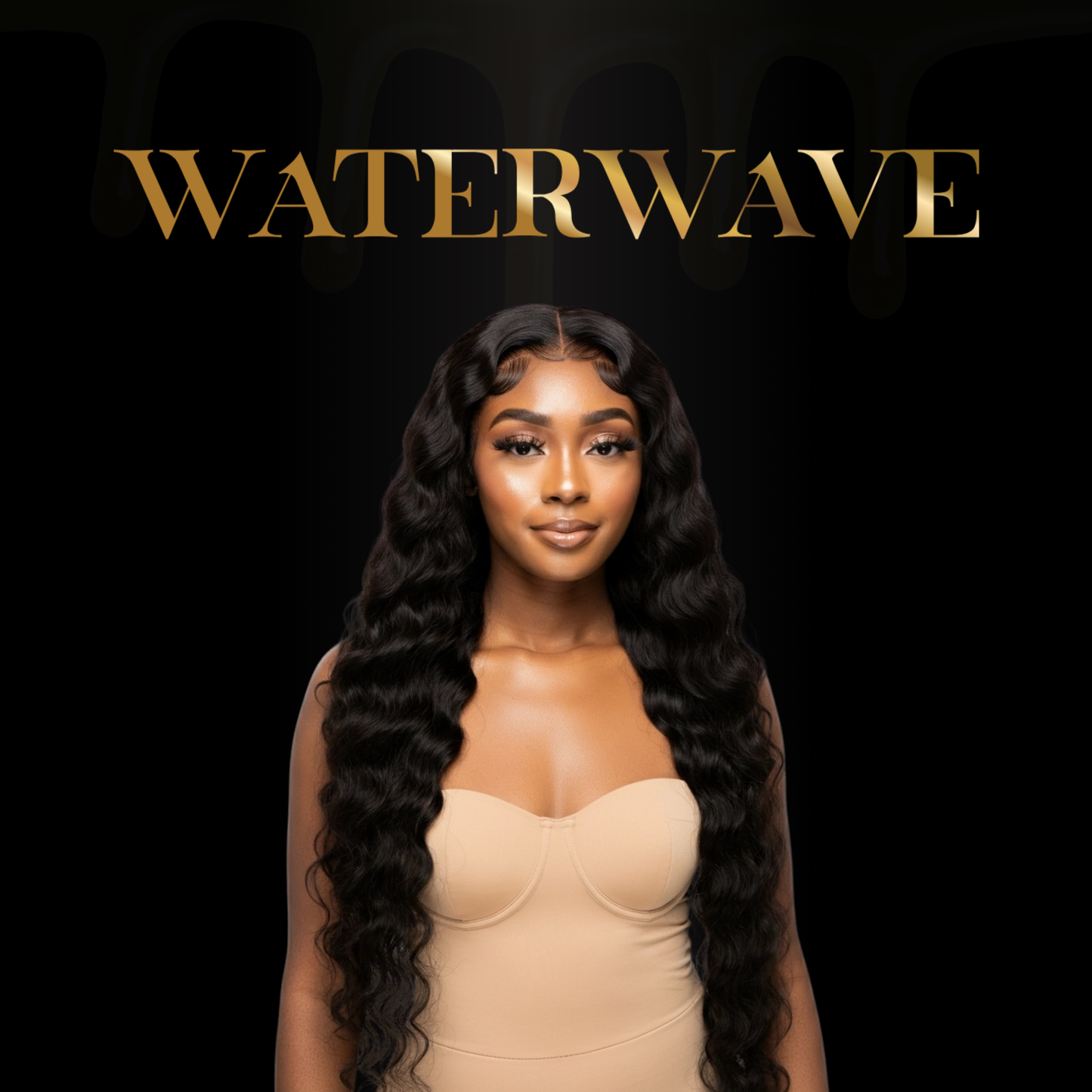 Water Wave Transparent Lace Wig